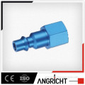 C140 blue China supplier milton type threaded quick connect pneumatic quick joint fittings
